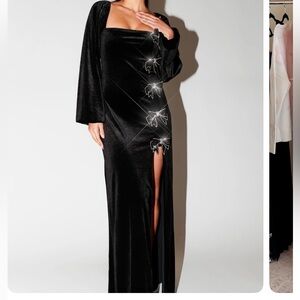 Show Me Your MuMu Black Long Sleeve Dress